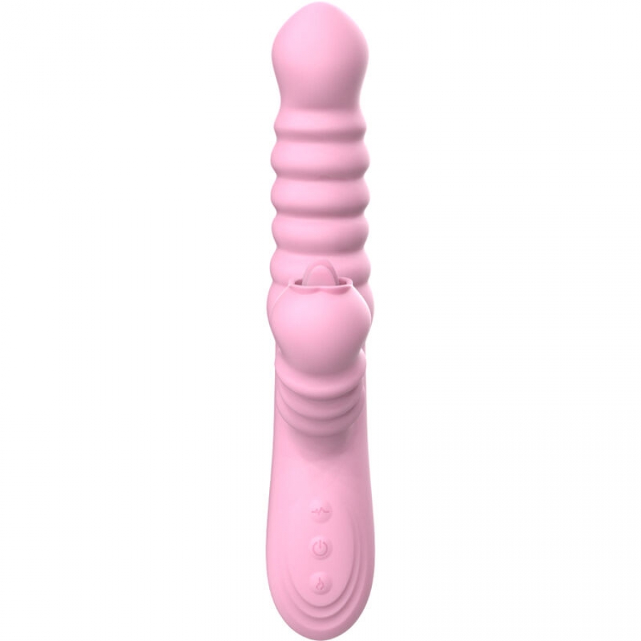 VIBRADOR MULTIFUNCION CON LENG 4