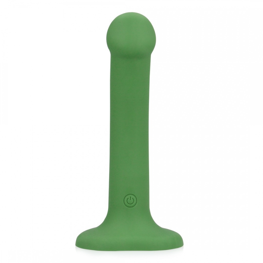 VIBRADOR NON-PHALLIC VIBRATING DILDO PEQUENO FOREST GREEN LO