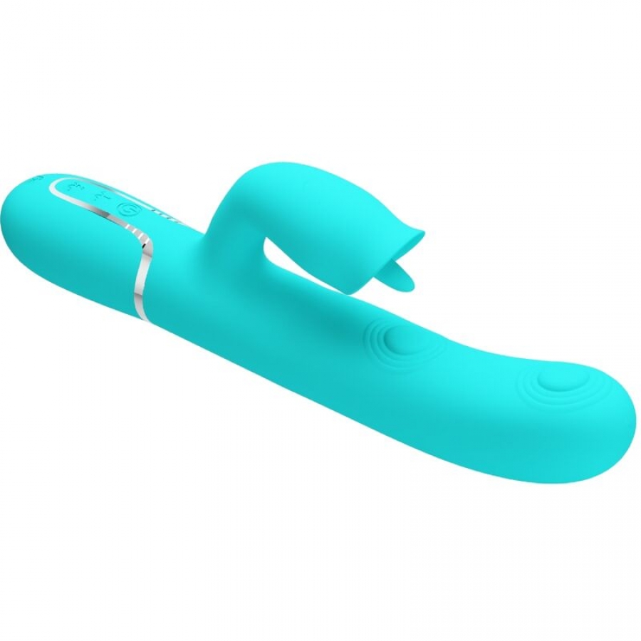 VIBRADOR RABBIT CON LICKING FU 5