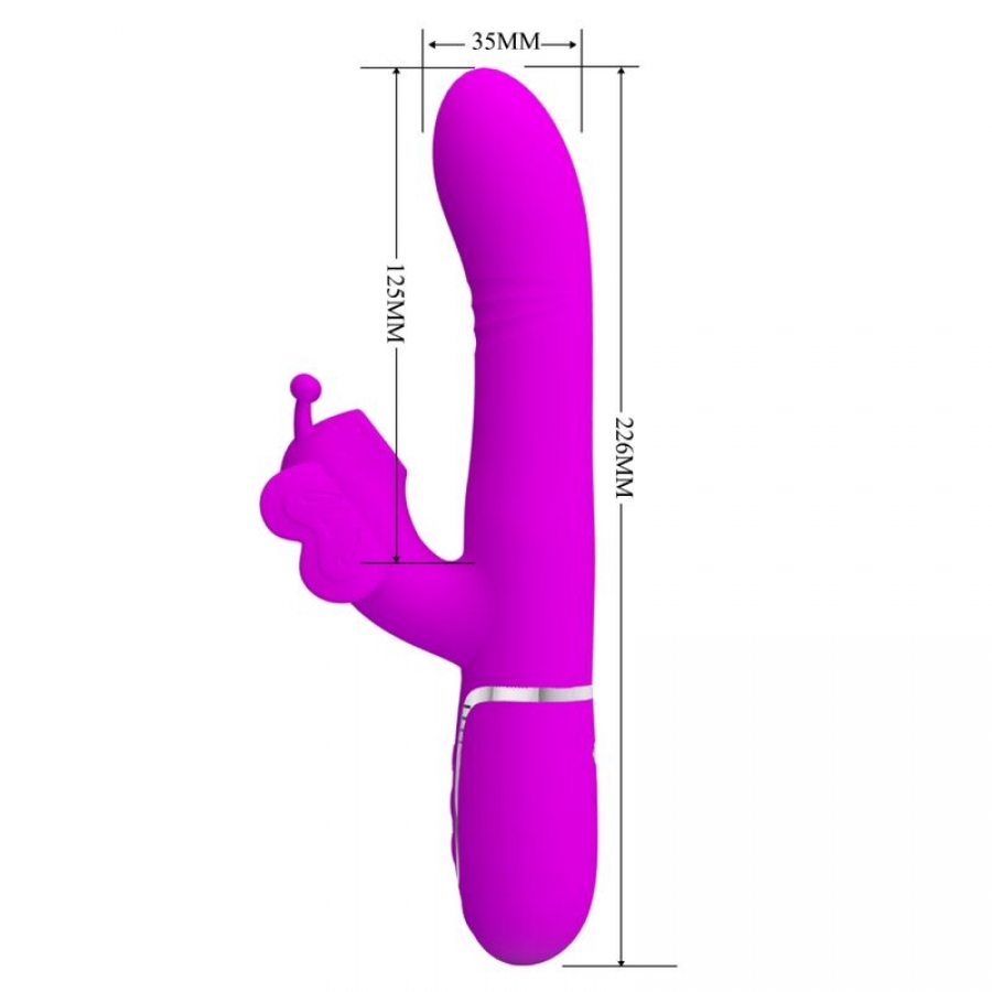 VIBRADOR RABBIT MULTIFUNCIÓN 4 7