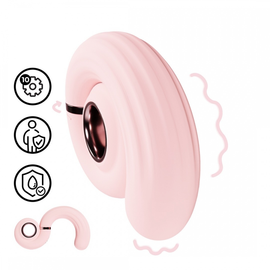 VIBRADOR TOURNER SWIRL ROSA LOVENSE