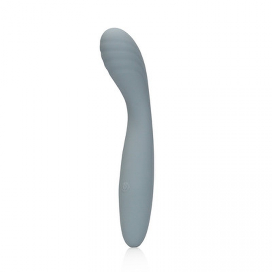VIBRATORE ULTRA SOFT SILICONE G-SPOT BASALT GREY LOVELINE