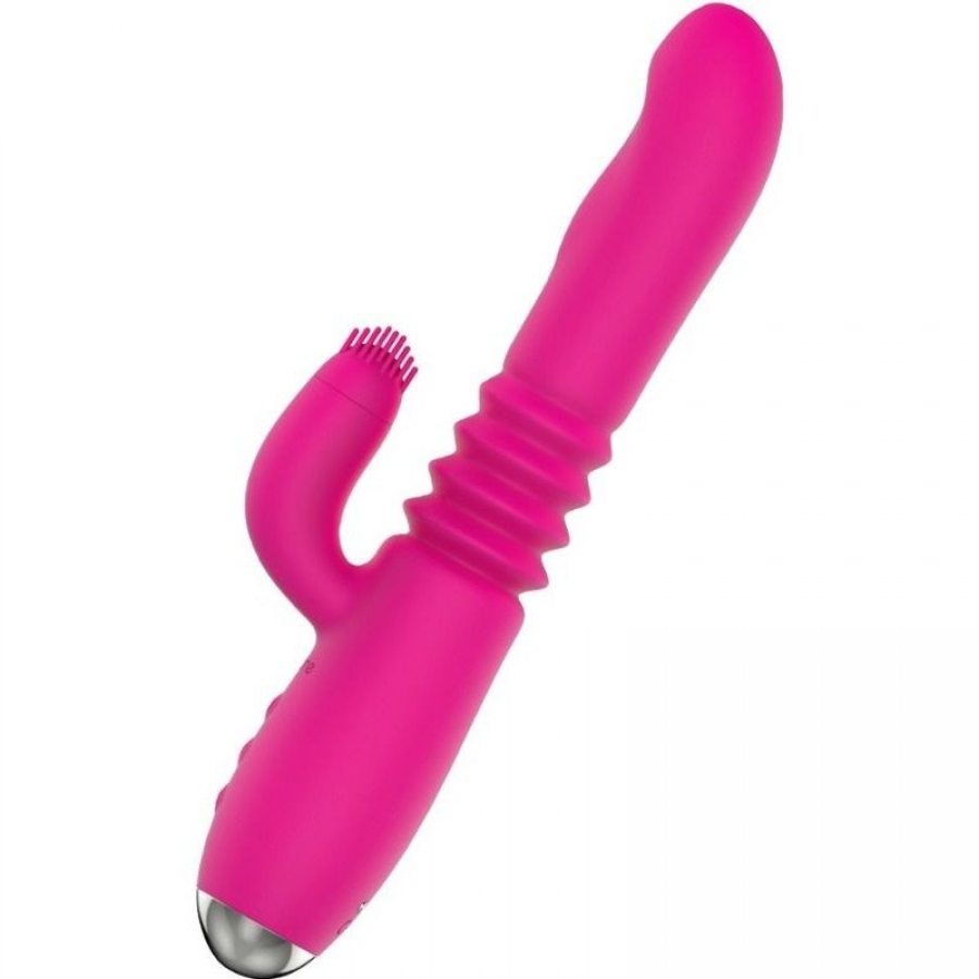 VIBRADOR PARA CIMA E PARA BAIXO E COELHO COM ROTAÇÃO