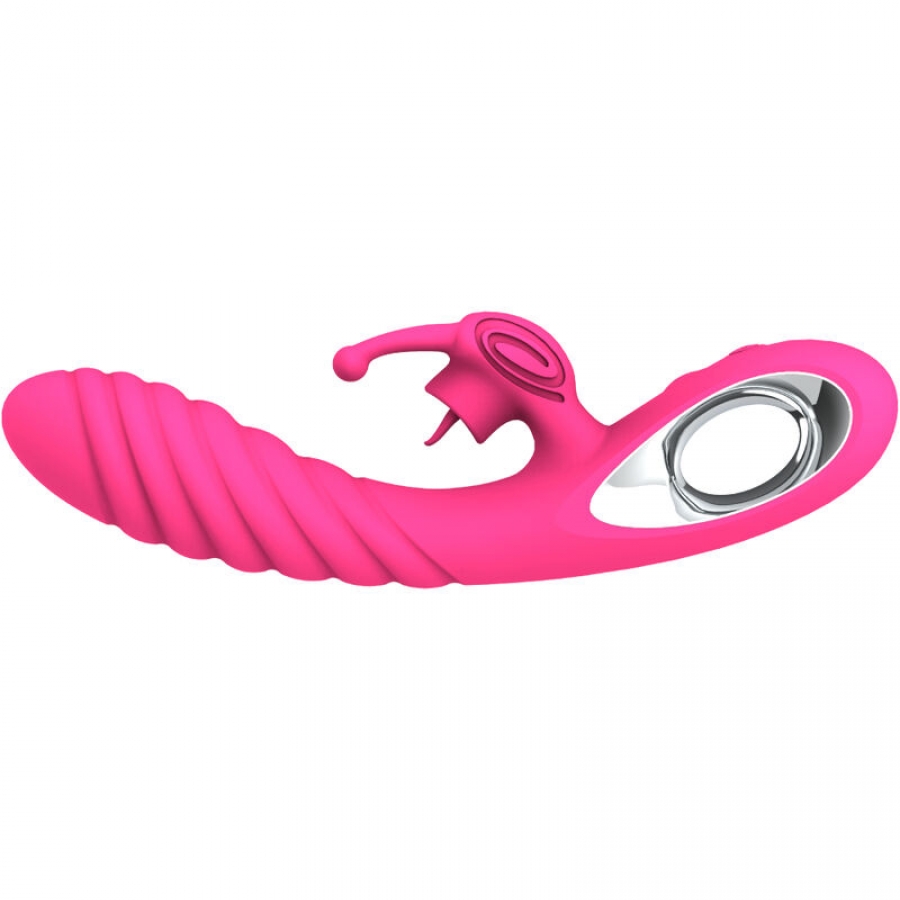 VICKY VIBRADOR RABBIT CON LENG 3