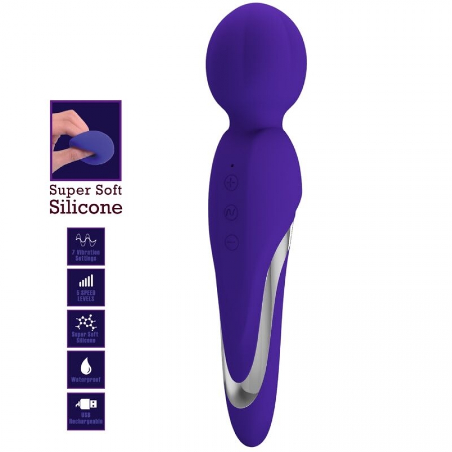 WALTER VIBRADOR WAND VIOLETA 7