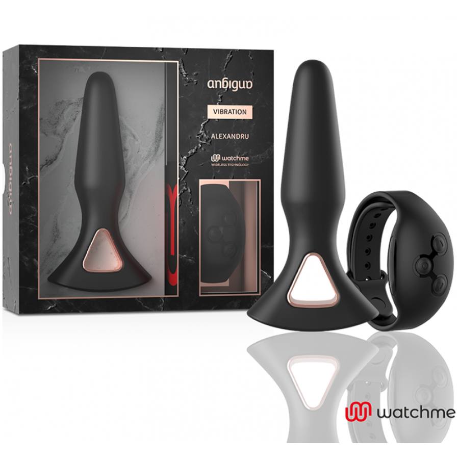 WATCHME CONTROLE REMOTO VIBRADOR ANAL PLUG ALEXANDRU nº1