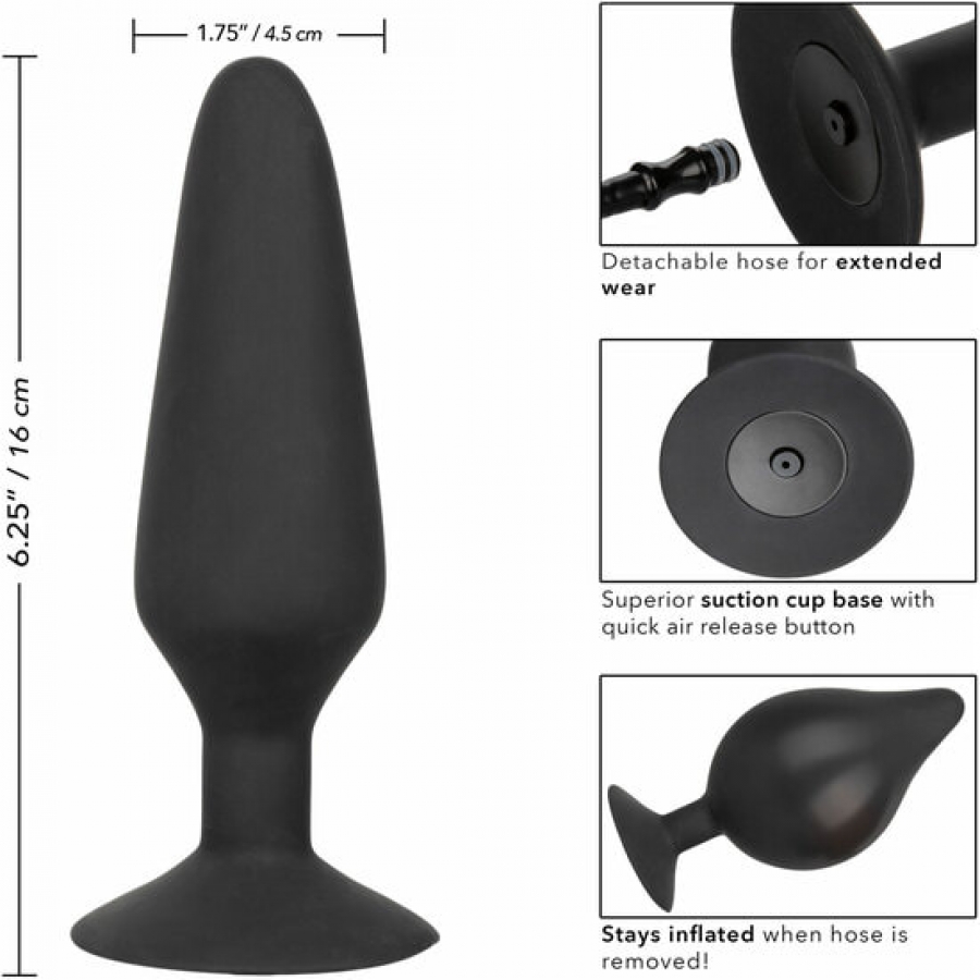 XL SILICONE PLUG ANAL INFLABLE 7