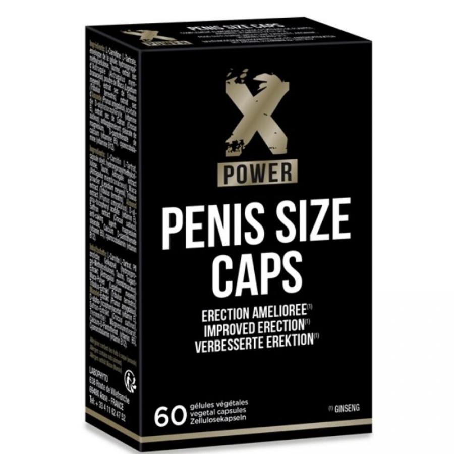 CAPAS DE TAMANHO XPOWER PENIS PARA EREÇÕES MELHORADAS 60 CAP