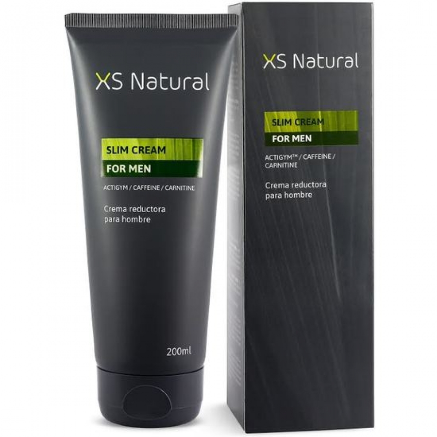 Xs redutor natural para homens - creme de queima de gordura