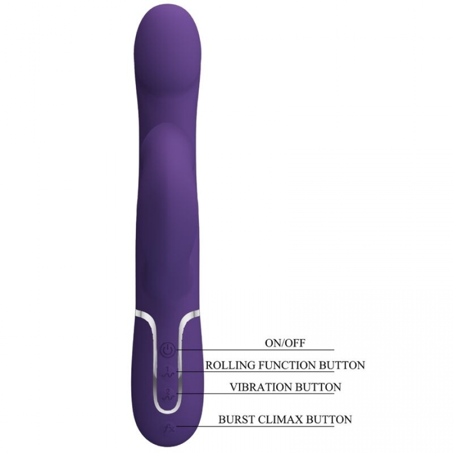 ZALIN VIBRADOR RABBIT PERLAS 4 9