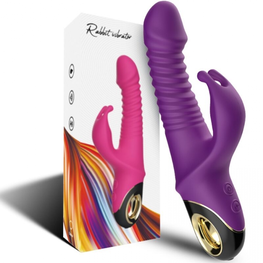 ZING DILDO VIBRADOR RABBIT VIO 5