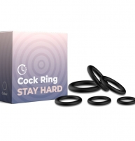 ANÉIS SILICONE PRETO