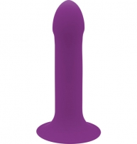 Dildo de silicona con doble densidad - 13,5cm