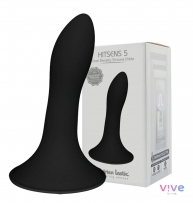 Hitsens 5 - gode en silicone à double densité noir