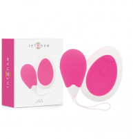 TELECOMMANDE OEUF VIBRANT INTENSE JAN DEEP PINK