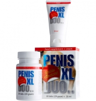 Penis xl duo pack capsulas y crema