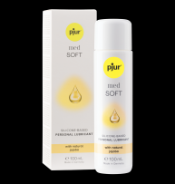 Pjur med soft glide lubrificante base de silicone