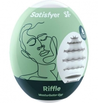 Satisfyer masturbador egg single riffle