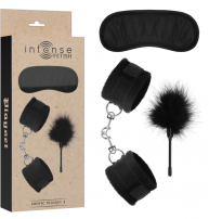 SET ERÓTICO 2 CON ESPOSAS, ANTIFAZ Y PLUMERO