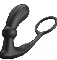 WARREN ANILLO & VIBRADOR ANAL NEGRO