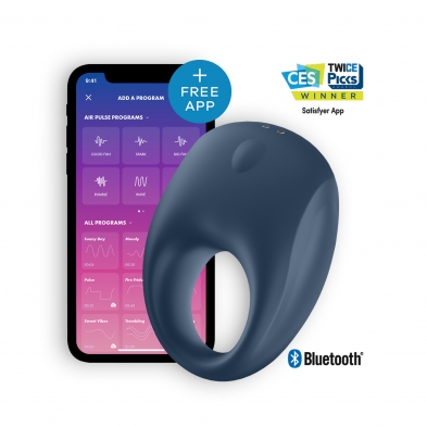 ANILLO VIBRADOR CON APP Y BLUETOOTH STRONG ONE RING SATISFYE