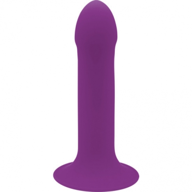 Dildo de silicona con doble densidad - 13,5cm