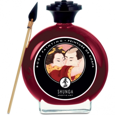 Vernice per il corpo Shunga fragola e champagne