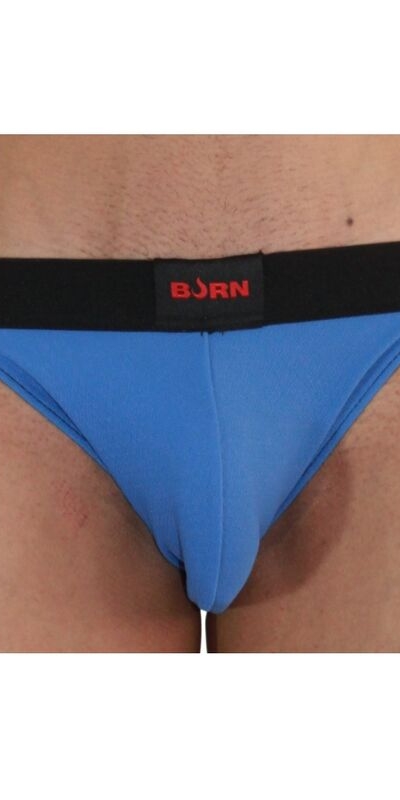 008 JOCK AZUL / NEGRO S Jockstraps audaces, cómodos, con brillos y transparencias