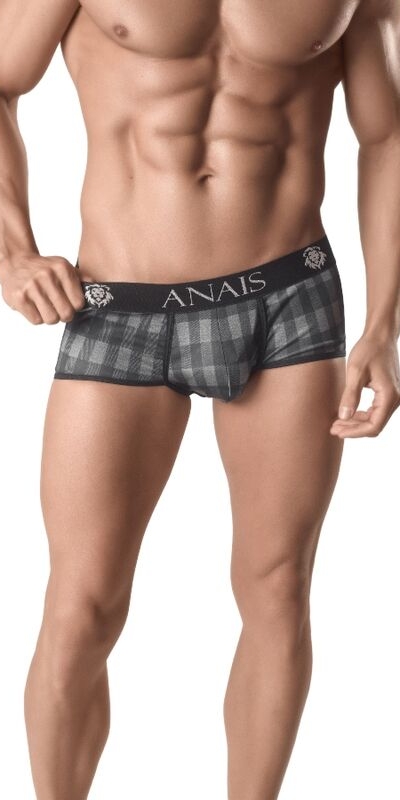 ANAIS CUAD Ropa interior masculina con estampado de cuadros