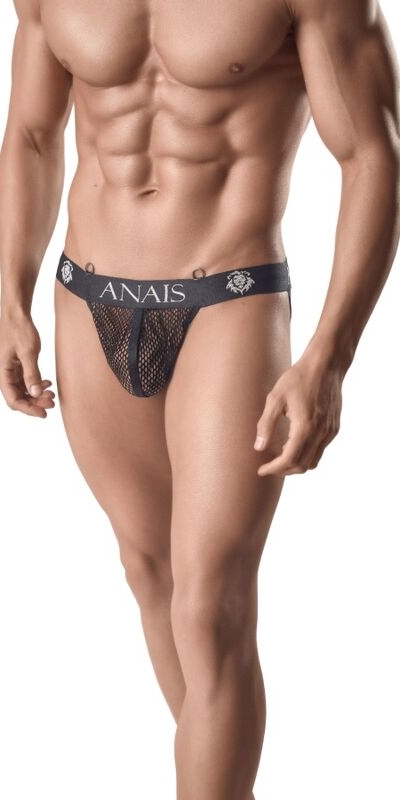 ANAIS MEN FUNCTIONAL String noir, coupé ajusté et sensuel