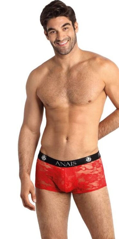 ANAIS MEN STRETCHY Boxer de lencería brave, encaje seductor. ¡ideal!