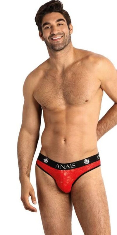 ANAIS MEN  DARING Lingerie brave: dentelle rouge, florale, sensuelle et élégante