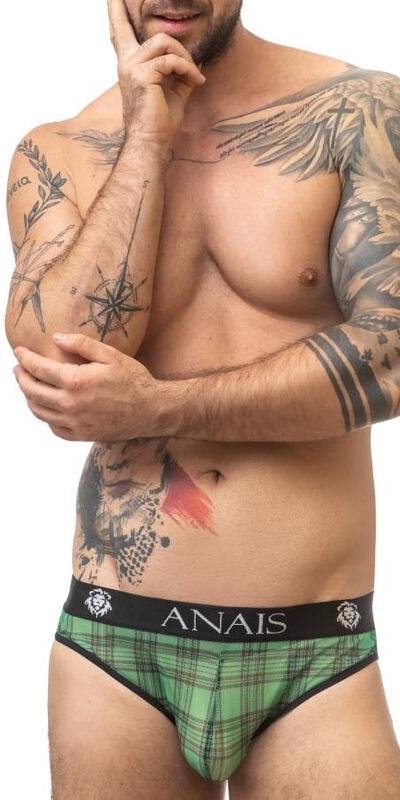 MAGIC SLIP S Cuecas confortáveis e sensuais, tecido em licra com padrão xadrez, alta qualidade