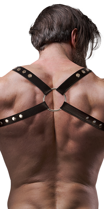 ATTITUDE DOUBLE Imbracatura in pelle vegana, regolabile e seducente, valorizza le tue curve.