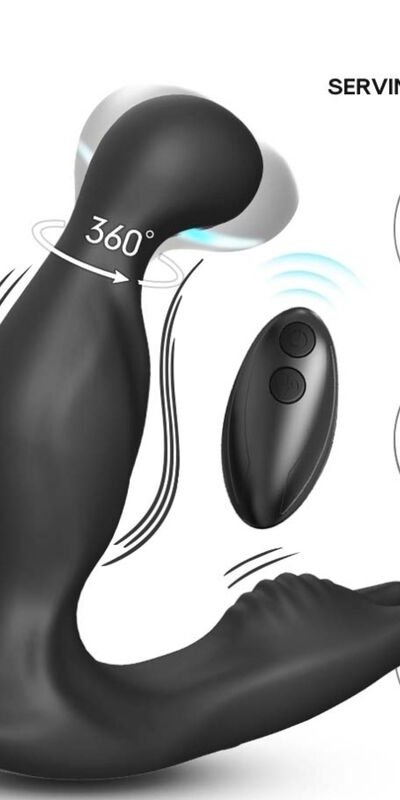 BAT KING Vibratore ergonomico ricaricabile con 9 modalità e 3 velocità