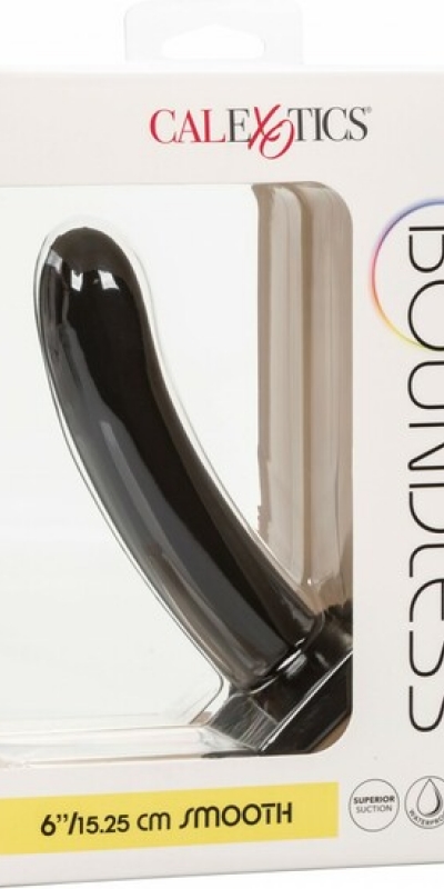BOUNDLESS SMOOTH Sonda in silicone curvata, ventosa super aderente, per un uso creativo