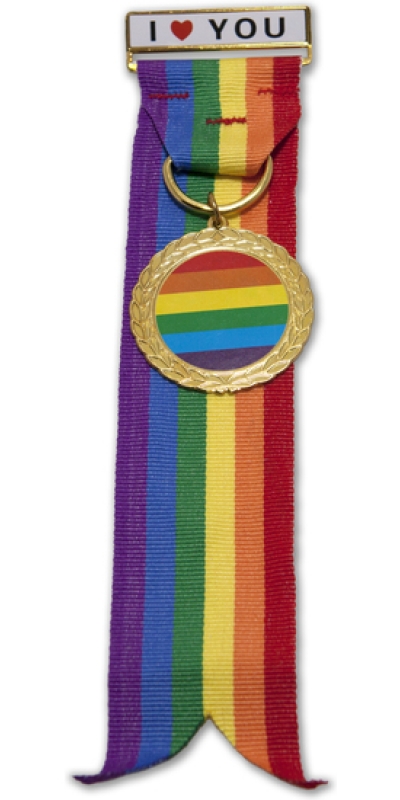 BROCHE Spilla unisex personalizzabile che celebra la diversità LGTB+