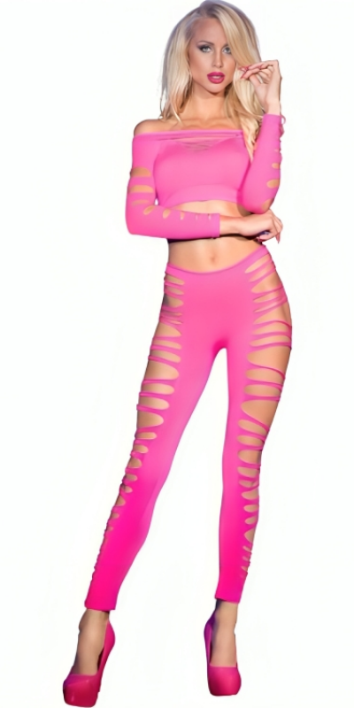 CR 3654 TOP &A Conjunto lencería funcional y elegante para mujeres