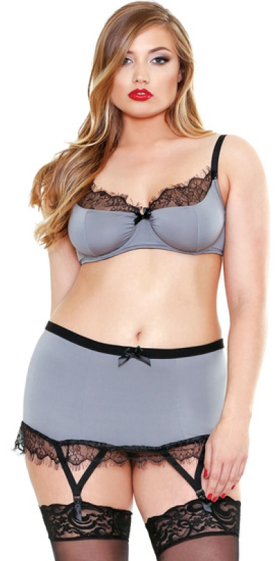 CURVE EYELASH Ensemble courbe gris