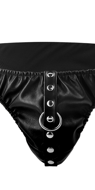 TANGA DE SUMISIÓN Lingerie com corrente para jogos íntimos