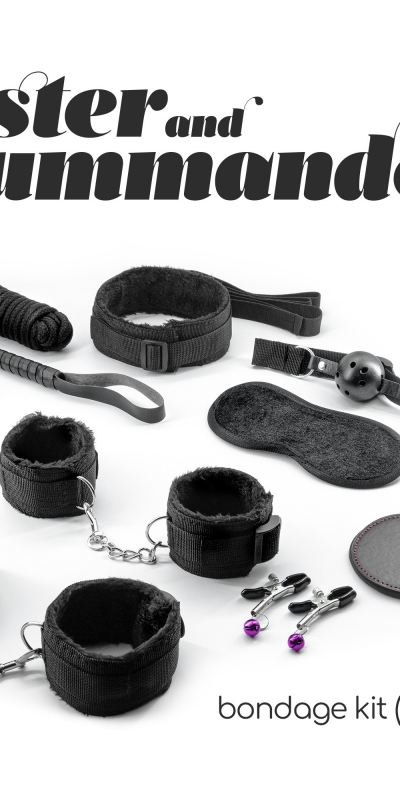 DARK DESIRES KIT Kit BDSM completo per esplorare i tuoi desideri più audaci e sensuali