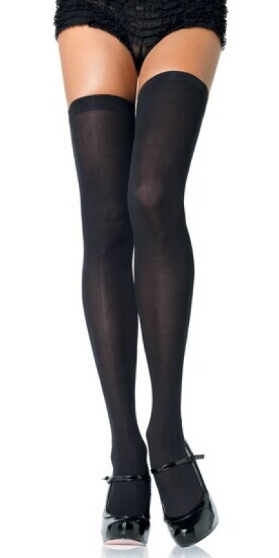 TERUEL TUPIDA Leg avenue collant opaque en nylon noir