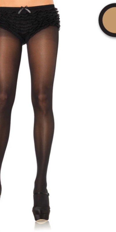 GUIPÚZCOA AL BLACK  Leg avenue beig taille haute plus culotte