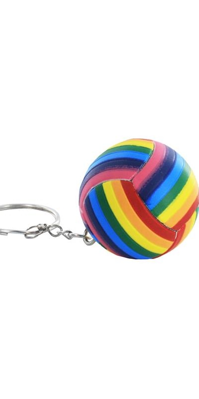 LLAVERO BALÓN CON BANDERA LGBT Portachiavi decorativo con design lgbt, un accessorio pratico e alla moda.