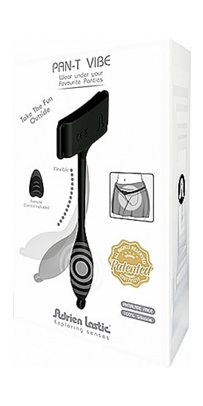PANT-T VIBE Cuequinha vibratória discreta com 10 modos e controlo remoto