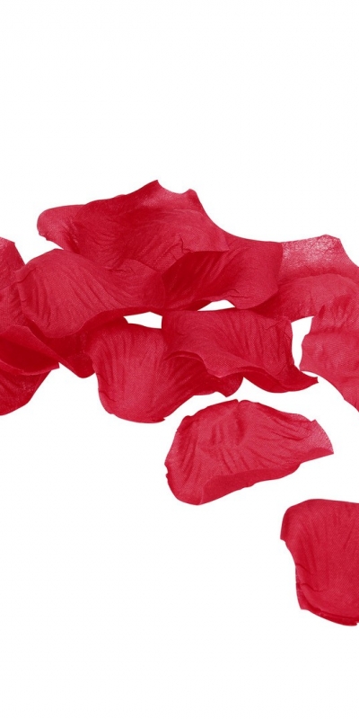 PÉTALOS Petali di rosa rossa con sacchetto di organza