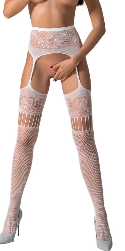 DAZZLING Medias con abertura passion, elegantes y seductoras