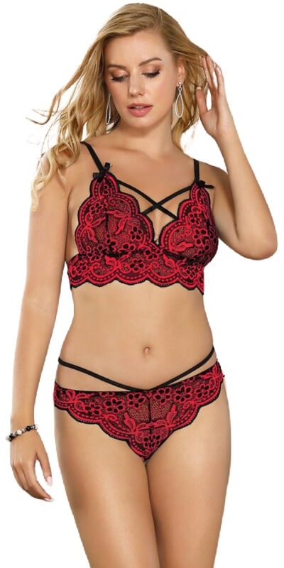 SET  ENTICE Ensemble de lingerie sublime : soutien-gorge et string