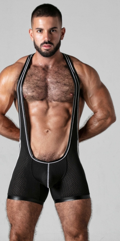 SINGLET BLACK Moletom erótico de malha: conforto sensual e design audacioso