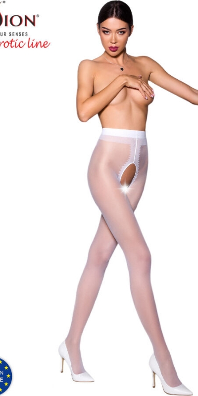 TIOPEN BLANCO Collants exclusifs avec une ouverture, classiques et élégants.